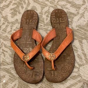 Tory Burch Thora Coral Saffiano Sport Sandal